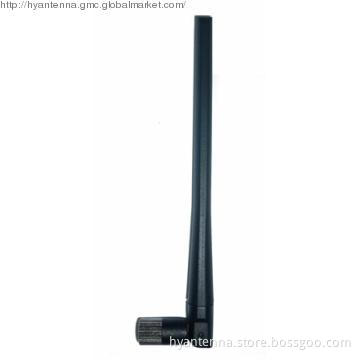 2.4G 3dBi Rubber Antenna With SMA Male Connector